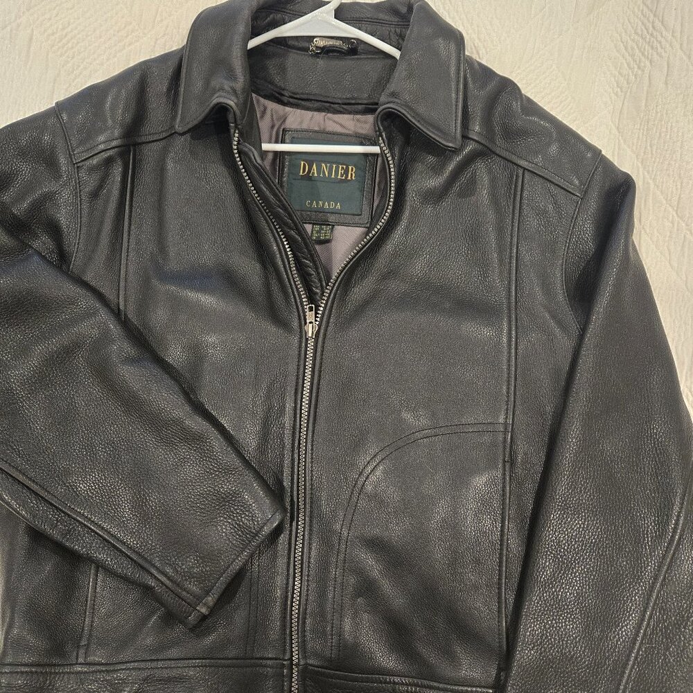 Men's leather jacket